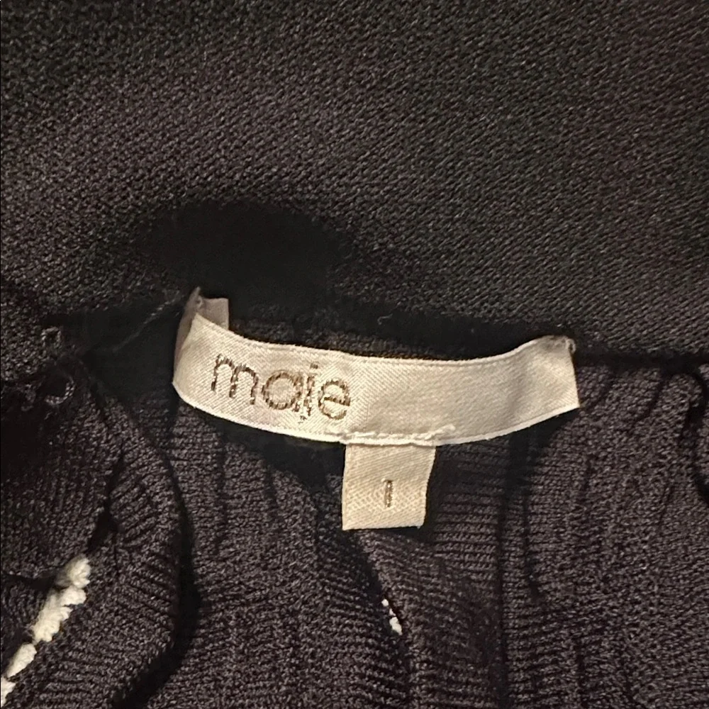 Maje Jamais Jaquard Knit Skirt. - Picture 4 of 8